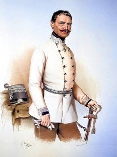 Joseph Ludwig Christoph Freiherr Reichlin von Meldegg (* 14 May 1804, (1) † 12 June 1886 in Görz