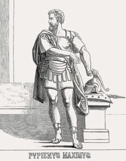 Pupienus, or Pupienus Maximus, c. 165/170 – 29 July 238, Roman Emperor