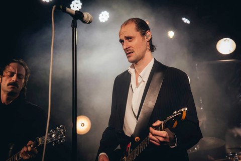 Singer Ben Hartmann from Billions live on 10 years of cocaine and raspberry ice cream tour 2026 in