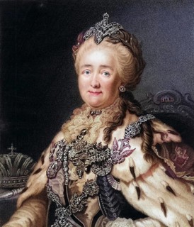 Catherine II, the Great (1729-1796), Empress of Russia. From The Gallery of Portraits, Volume VII,