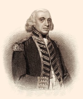 Admiral der Flotte Richard Howe, 1. Earl Howe, 1726-1799, britischer Marineoffizier