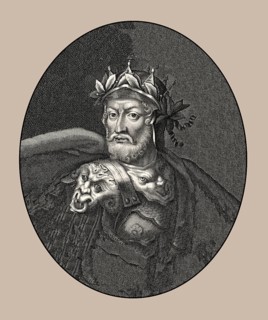 Merovech, Meroveus, Merovechus, Merovius or Mérovée, king of the Salian Franks from the Merovingian