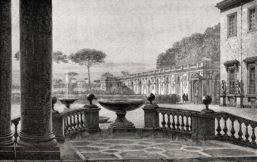 The French Academy in Rome, Villa Borghese, Rome, Italy, 19th Century