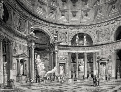 The Pantheon, Rome, Italy, 19th Century