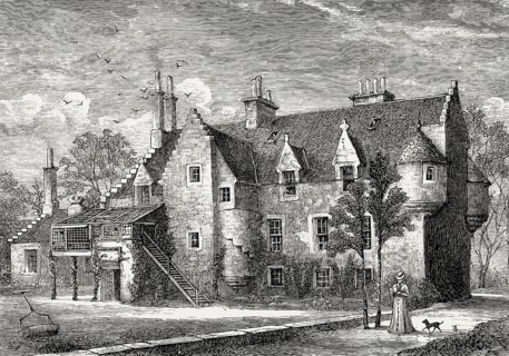 Easter Coates House, 32 Palmerston Place, Edinburgh, Scotland, 19th century