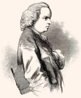 Oliver Goldsmith 1728, 1774, ein irischer Schriftsteller und Arzt