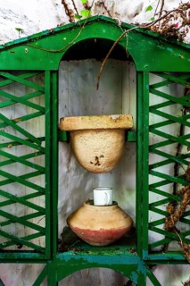 Water filter, El Patio Farm Museum, one of the oldest (1845) and largest farmhouses on Lanzarote,