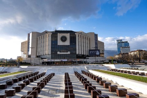 Sofia, Bulgaria. November 22nd 2025. The National Palace of Culture, Congress Centre Sofia (NDK)