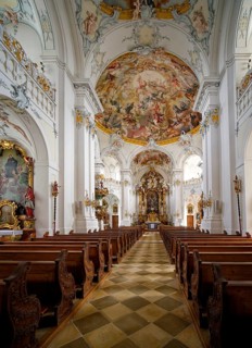 Catholic parish church of St Marinus and Anianus, former abbey church of the Benedictine monastery