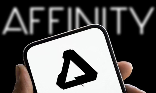 Dhaka, Bangladesh- 20 Jan 2025: Affinity logo is displayed on smartphone. Affinity is a software