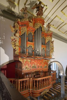 Se Cathedral, Great Organ, Faro, Algarve, Portugal