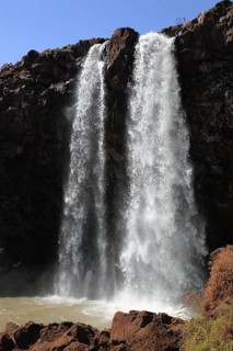 Ahamra region, the Blue Nile waterfall, in the highlands of Abyssinia, Blue Nile, Tis Issat