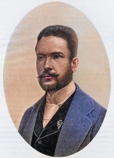 Ruben Dario, pseudonym of Felix Ruben Garcia-Sarmento 1867, 1916, Nicaraguan poet journalist and