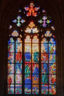 Prague castle, Gothic Metropolitan Cathedral of Saints Vitus, Wenceslas and Adalbert, St Ludmila