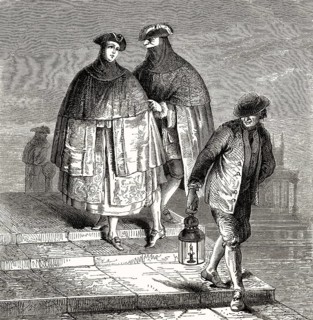 Venezianische Kostüme, 18. Jahrhundert