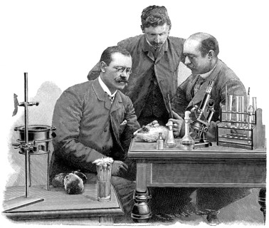 Emil Adolf von Behring, 1854 - 1917, a German physiologist, Nobel Prize in Physiology or Medicine,