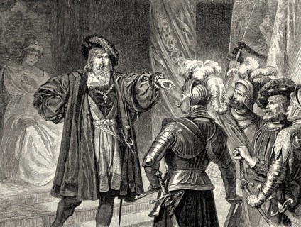 Helen and Faust, third act, Faust II, Johann Wolfgang von Goethe