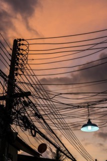 Cable, wiring, electricity, power supply, order, chaos, chaotic, electricity, electric, confusion,
