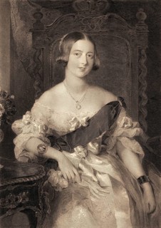 Queen Victoria or Alexandrina Victoria, 1819, 1901, Queen of the United Kingdom of Great Britain