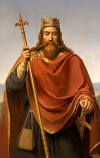 Clovis, Chlodovechus, Chlodwig I., Chlodowech, 466-511, King of the Franks of the Merovingian
