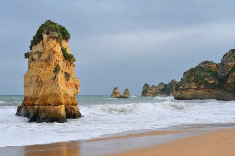 Rock in the Surf, Praia Dona Ana, Lagos, Algarve, Portugal