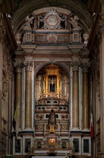 Interior view, chancel, Loreto Church, Igreja do Loreto, Lisbon, Portugal