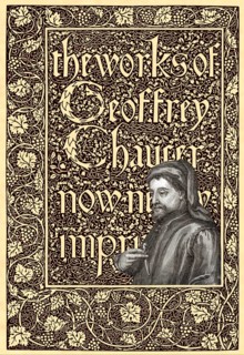 Portrait of Geoffrey Chaucer, ca. 1343 - 1400, part of the Canterbury Tales