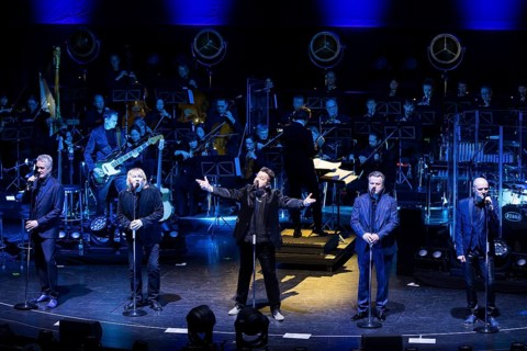 The Prinzen, consisting of the singers Jens Sembdner, Tobias Künzel, Sebastian Krumbiegel, Henri