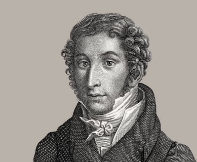 Carl Maria von Weber, 1786 - 1826, German composer, conductor and pianist, digitally edited