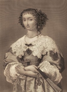 Henrietta Maria, 1609 –1669, Queen of England, Scotland, and Ireland as the wife of Charles I