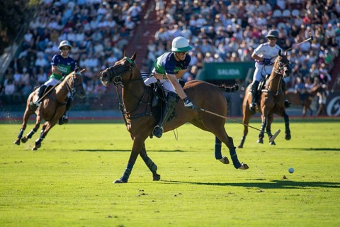 Scene at the 132nd Argentinean Open Polo Championship (Spanish 132nd Abierto Argentino de Polo de