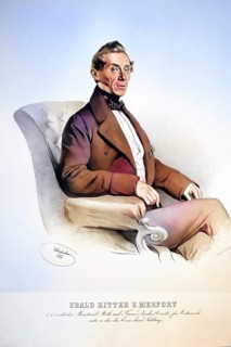 Ubald Ritter von Merfort (1800-1882), Finanzlandesdirektor, Historical, digitally restored