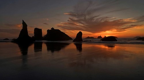 United States - Oregon - Bandon - Facerock Beach