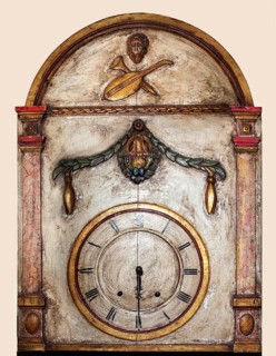 A musical clock from the 19th century, Organ Museum Borgentreich, Höxter district, North