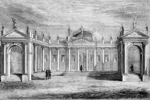 The Irish Parliament House was the first purpose-built bicameral parliament building in the world.