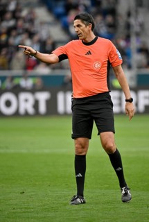 Referee Deniz Aytekin gesture gesture soccer Bundesliga, PreZero Arena, Sinsheim,