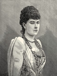 Mary of Teck, 1867-1953, Queen consort of the United Kingdom and Empress consort of India, as the