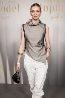 Merle Weiler at the preview of the 21st season of Germany's Next Topmodel - by Heidi Klum on 09.02