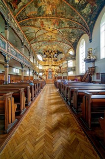 Holy Trinity Church on the Geschirrplätzel, interior view, Speyer, Rhineland-Palatinate, Germany