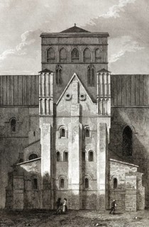 Das Hospital of St Cross and Almshouse of Noble Poverty, ein mittelalterliches Armenhaus in