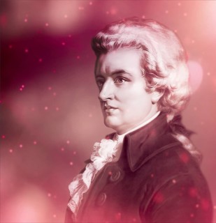 Wolfgang Amadeus Mozart, 1756 – 1791, composer of classical music, First Viennese School, digitally