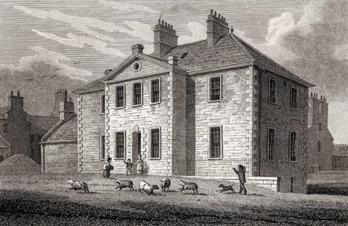 General Lying-in Hospital, Edinburgh, Scotland, 19th century, Views in Edinburgh by J. & H. S.