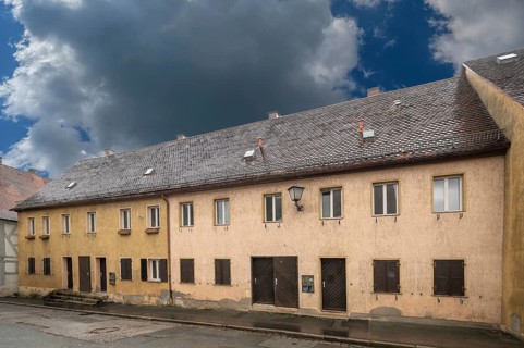 Historic, vacant residential buildings with eight apartments, built in the 16th century,