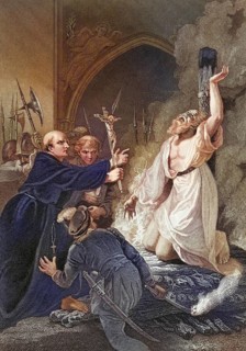 Martyrdom of Archbishop Thomas Cranmer, 21 March 1556, from The National and Domestic History of