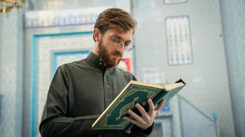 Muslims, elders and children, flock to mosques during the days of the month of Ramadan to worship