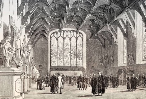 Great Parliament Hall, Old Parliament House, Scotland, 19th century