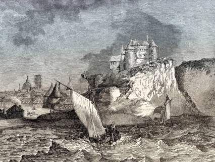 Dieppe, Normandy region, France, 19th century