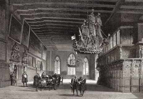 Upper Hall of the Townhall of Bremen, Free Hanseatic City of Bremen, Germany, Europe, 16th century