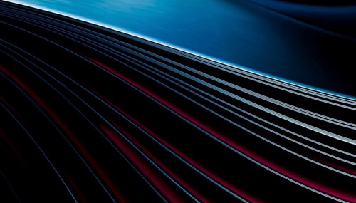 A stunning 3D render illustration featuring smooth, futuristic wavy lines in a dynamic composition.