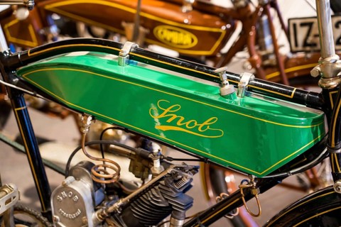 Snob, motorised bicycle, 1921, PS.SPEICHER Museum, Einbeck, Lower Saxony, Germany